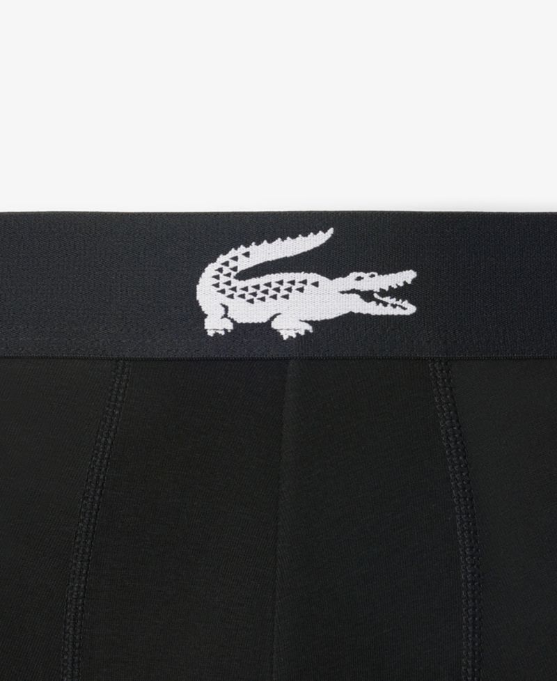 Men's Elastic Waistband Trunks, 3-Pack