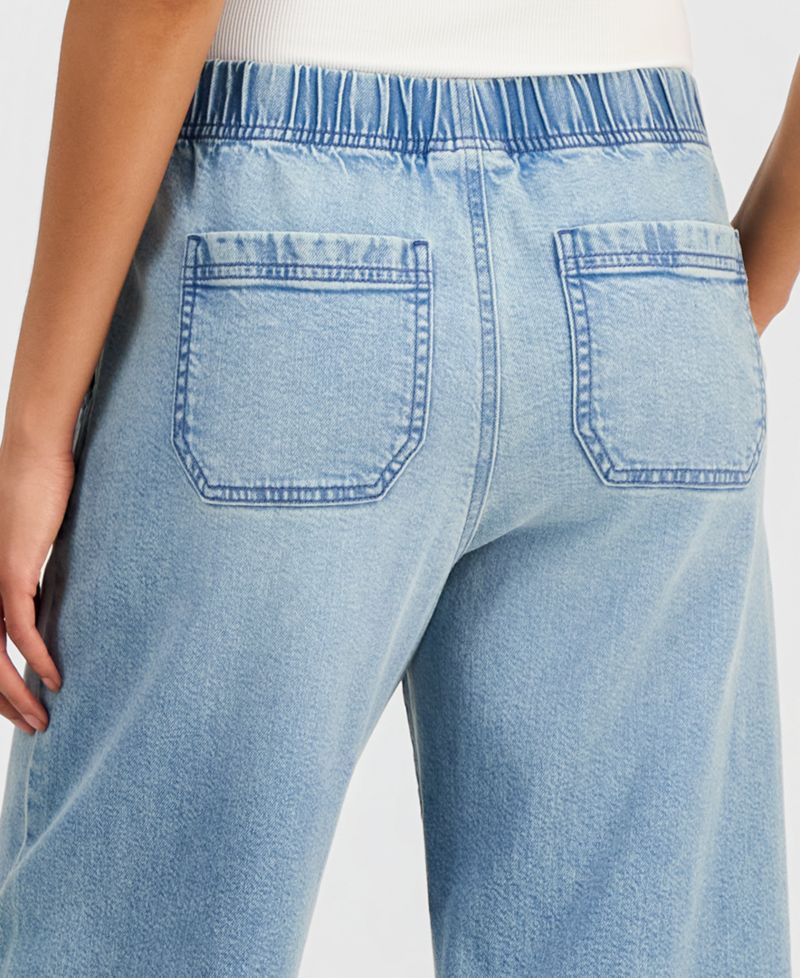 Women's High-Rise Pull-On Barrel Jeans