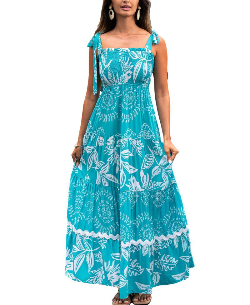 Women's Sweet Side Tropical Maxi Beach Dress