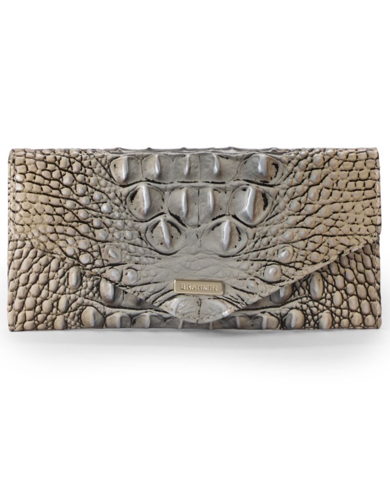 Veronica Melbourne Ombre Fossilized Leather Wallet