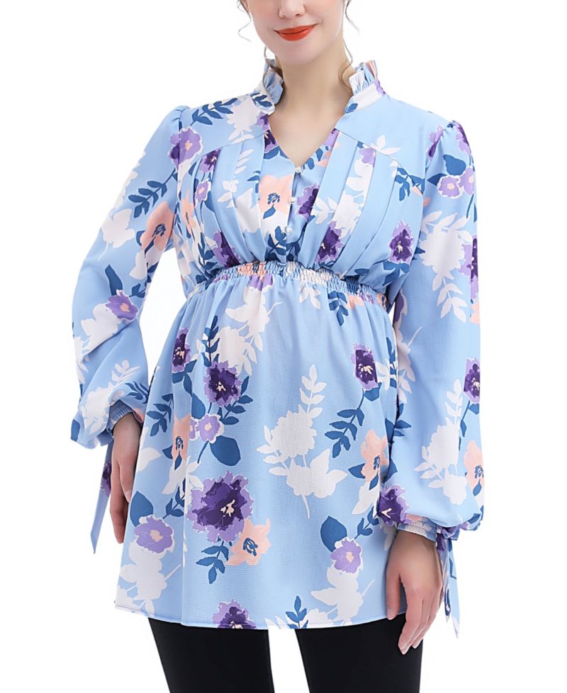 Maternity Babydoll Nursing Blouse