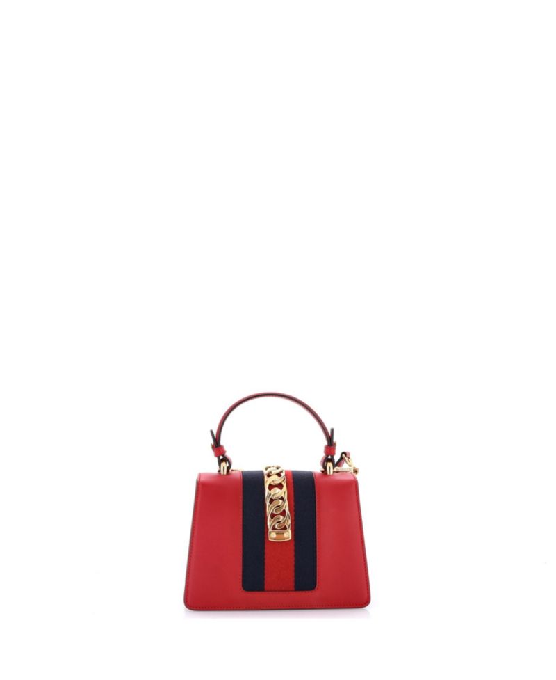Mini Sylvie Top Handle Bag Leather