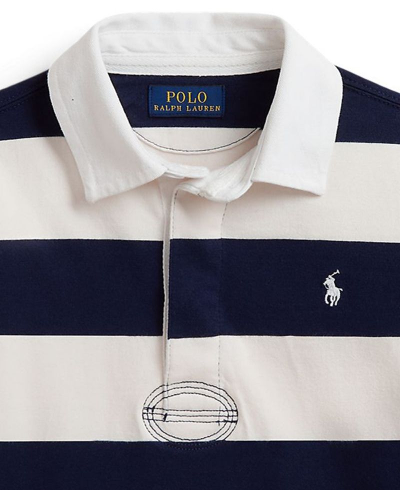 Boys' 2T-7 Iconic Long-Sleeve Rugby Shirt