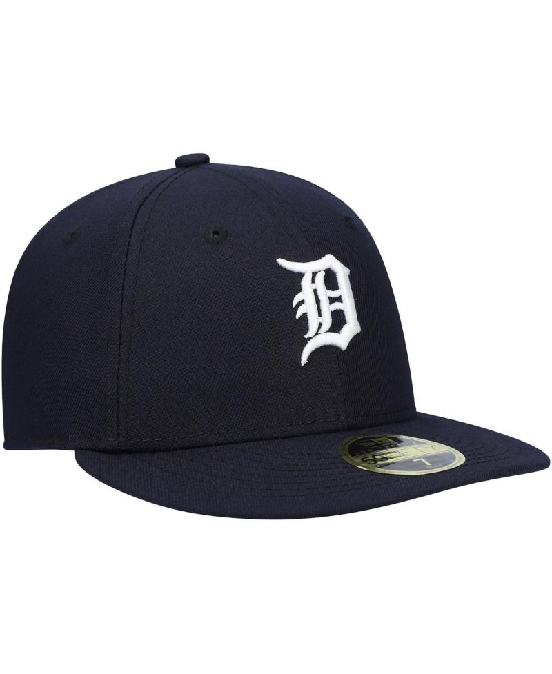 Men's Navy Detroit Tigers Authentic Collection On-Field Home Low Profile 59FIFTY Fitted Hat