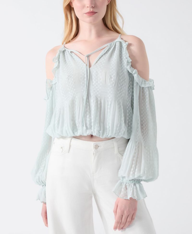 Women's Emilia Long-Sleeve Cold Shoulder Top