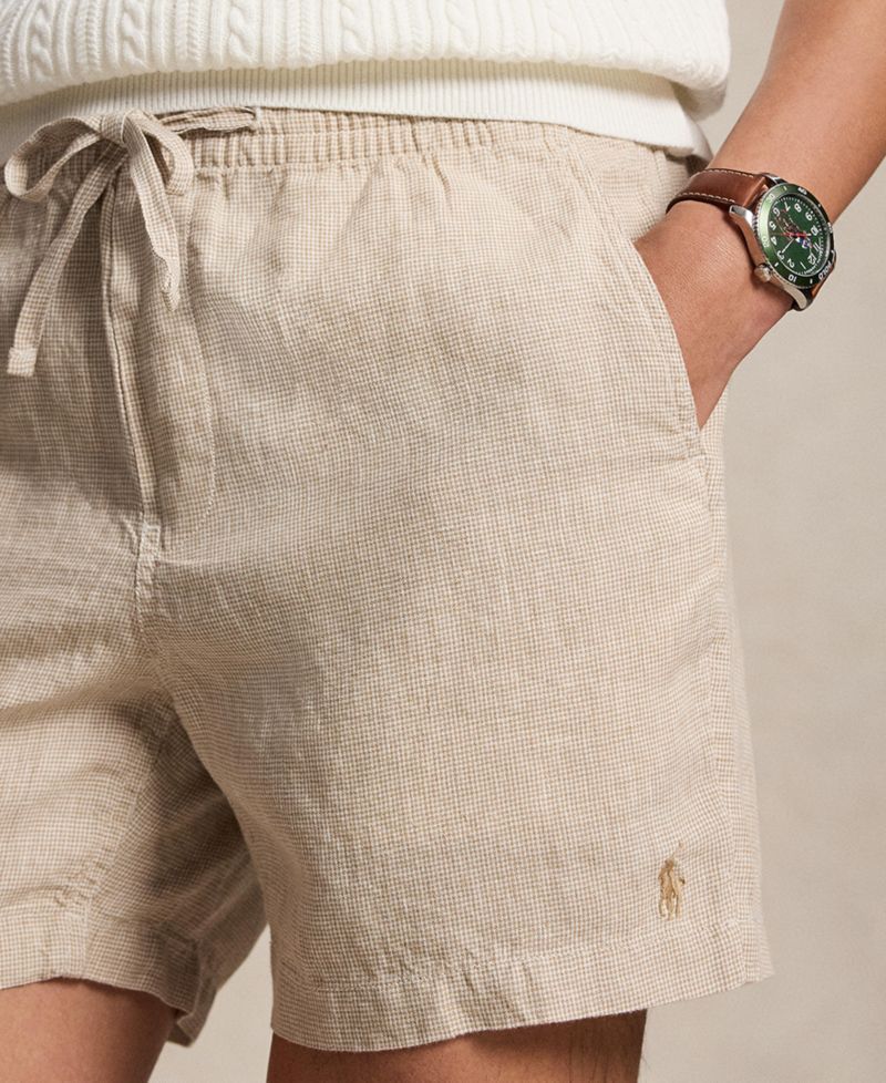 Men's Polo Prepster Linen Shorts