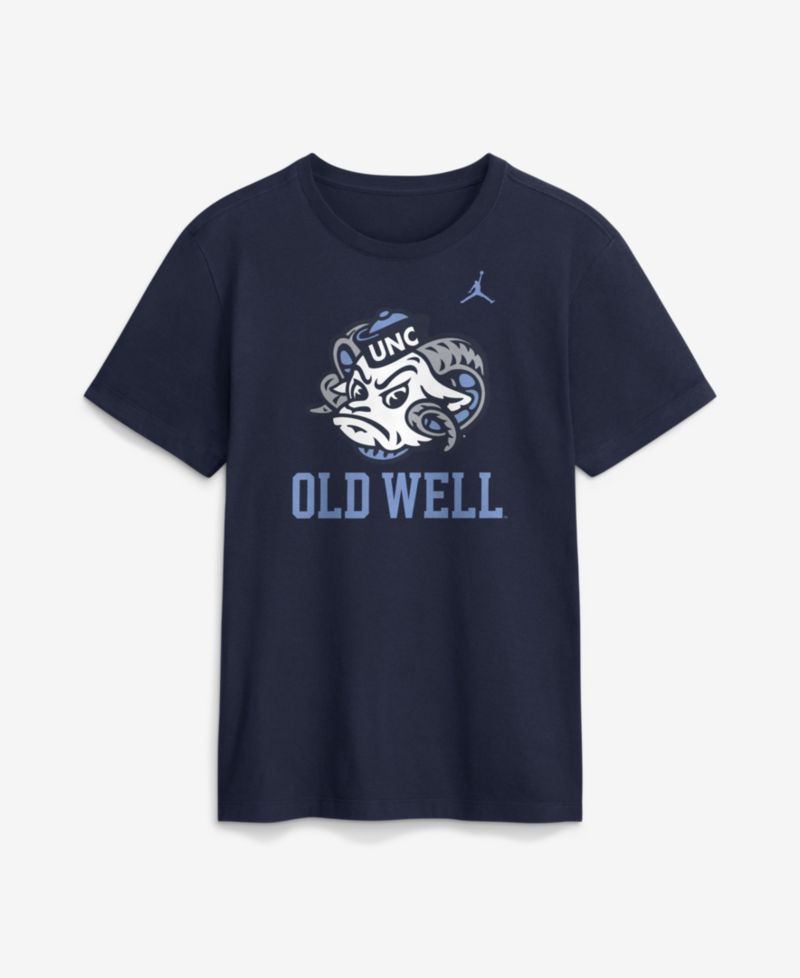 Men's Navy North Carolina Tar Heels Primetime Logo Mantra T-Shirt