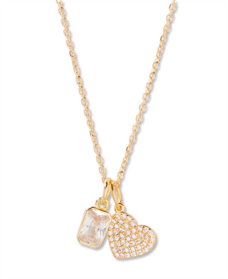 Adeline Heart Birthstone Necklace