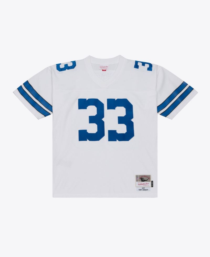 Men's Tony Dorsett White Dallas Cowboys Retired Legacy Replica Player Jersey