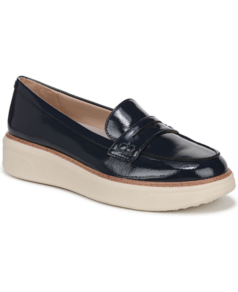 Women's Chelsea Round Toe Platform Penny Loafers