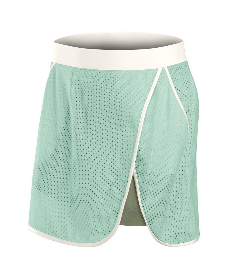 Women's Mint Detroit Lions Studio Wellness Skort