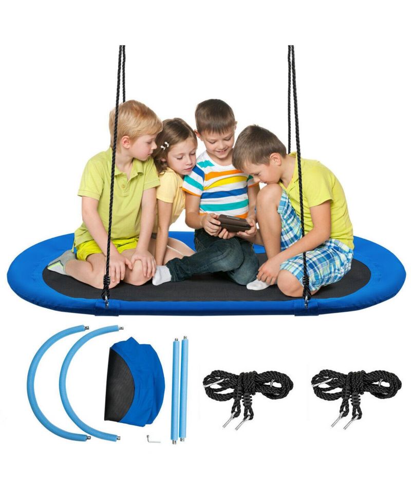 60 Inch Saucer Surf Outdoor Adjustable Swing