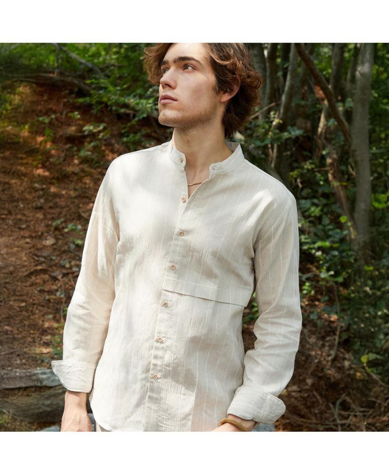 Men's Pencil-Striped Shirt