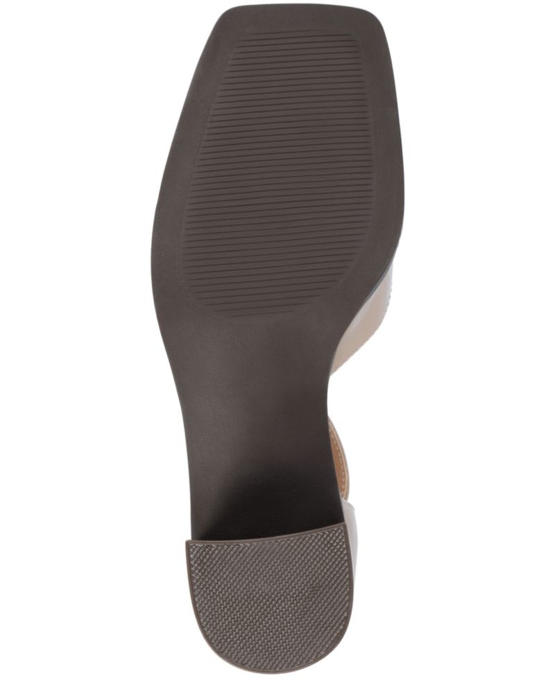 Women's Evangeline Block Heel Square Toe Pumps