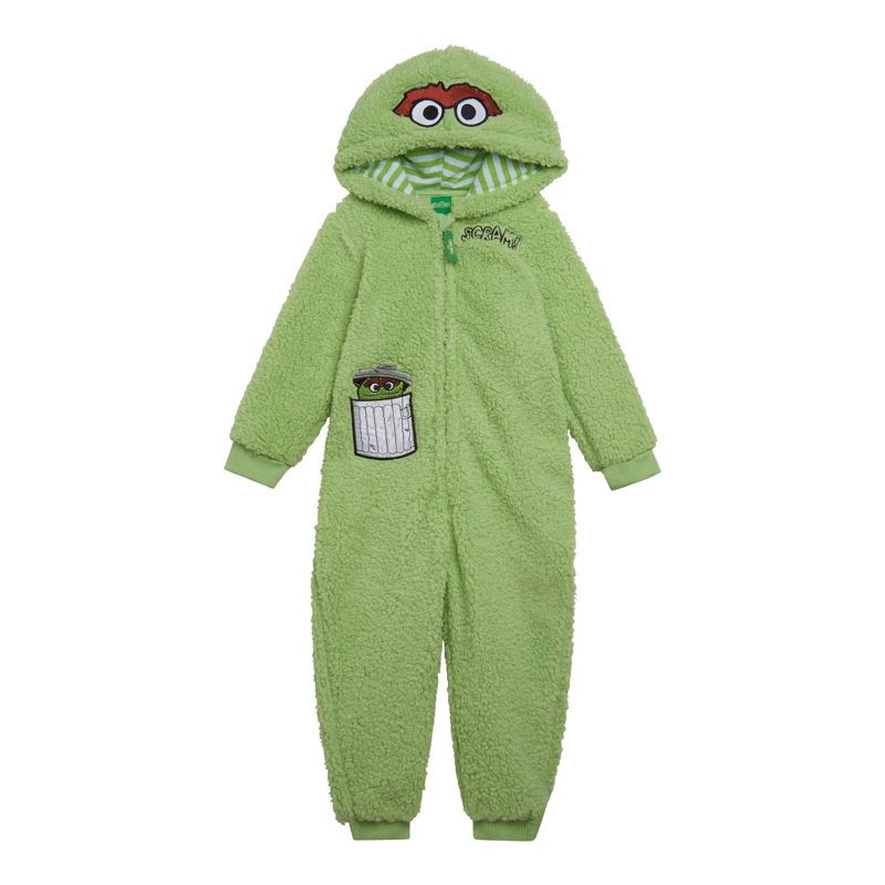 Baby Boys (0-12M) Cozy Sherpa Zip Up Cosplay Costume Coverall