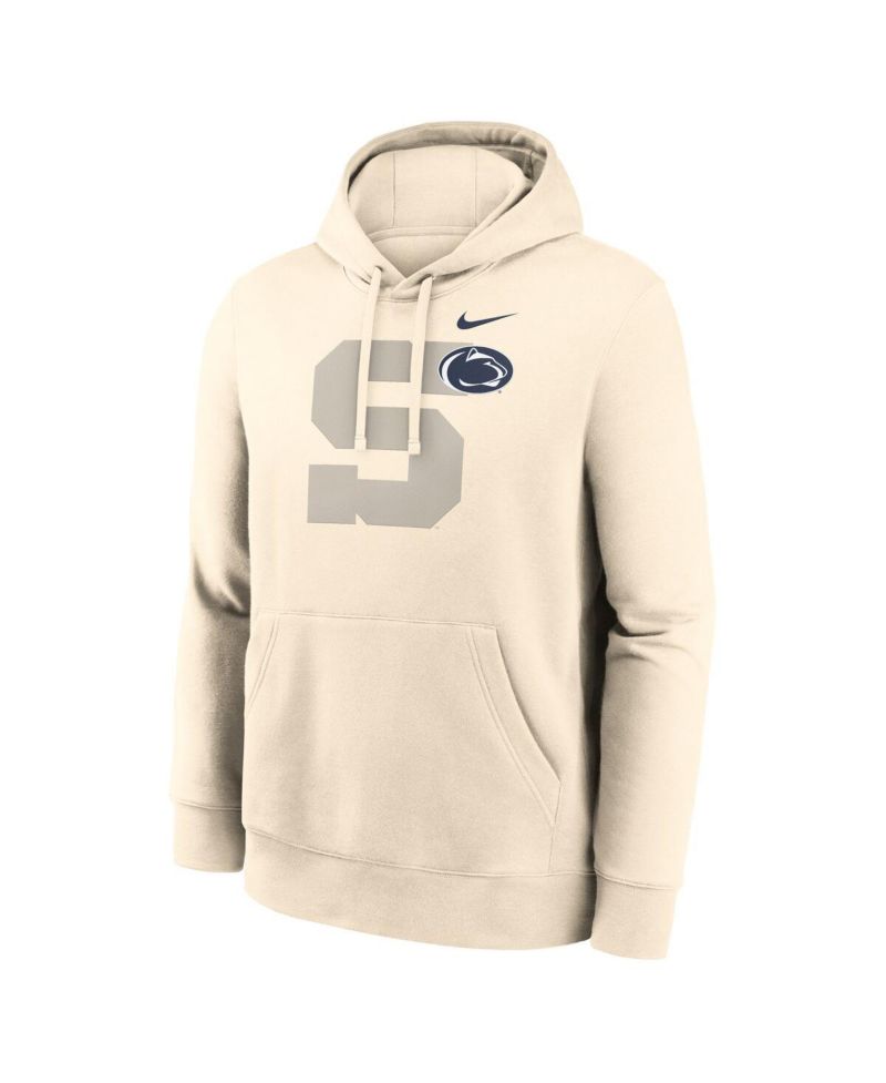 Men's Cream Penn State Nittany Lions Campus Shadow Hoodie