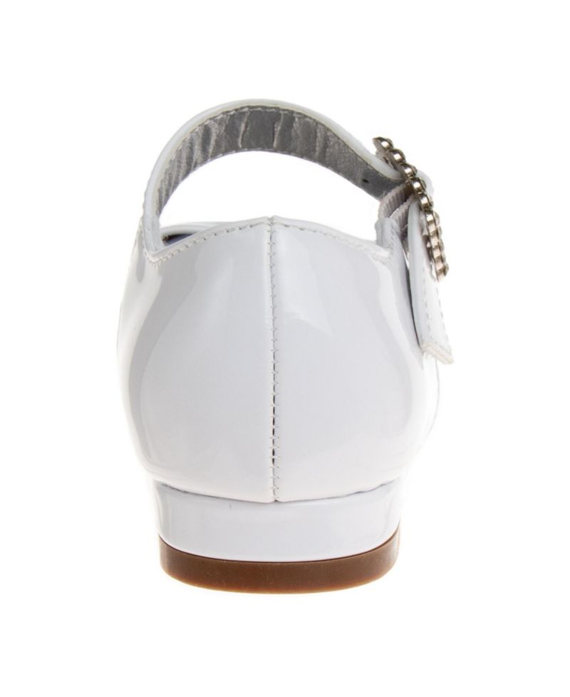 Big Girls' Flower Girl Mary Jane Low-Heeled Flats