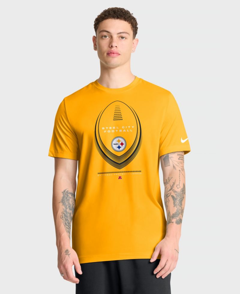 Men's Gold Pittsburgh Steelers Legend Icon Dri-FIT T-Shirt