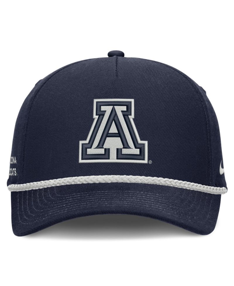Men's and Women's Navy Arizona Wildcats Rope Rise Adjustable Hat