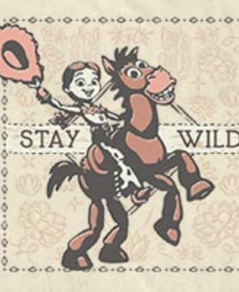 Men's Disney Pixar Toy Story Jessie Stay Wild Cowgirl Graphic T-Shirt