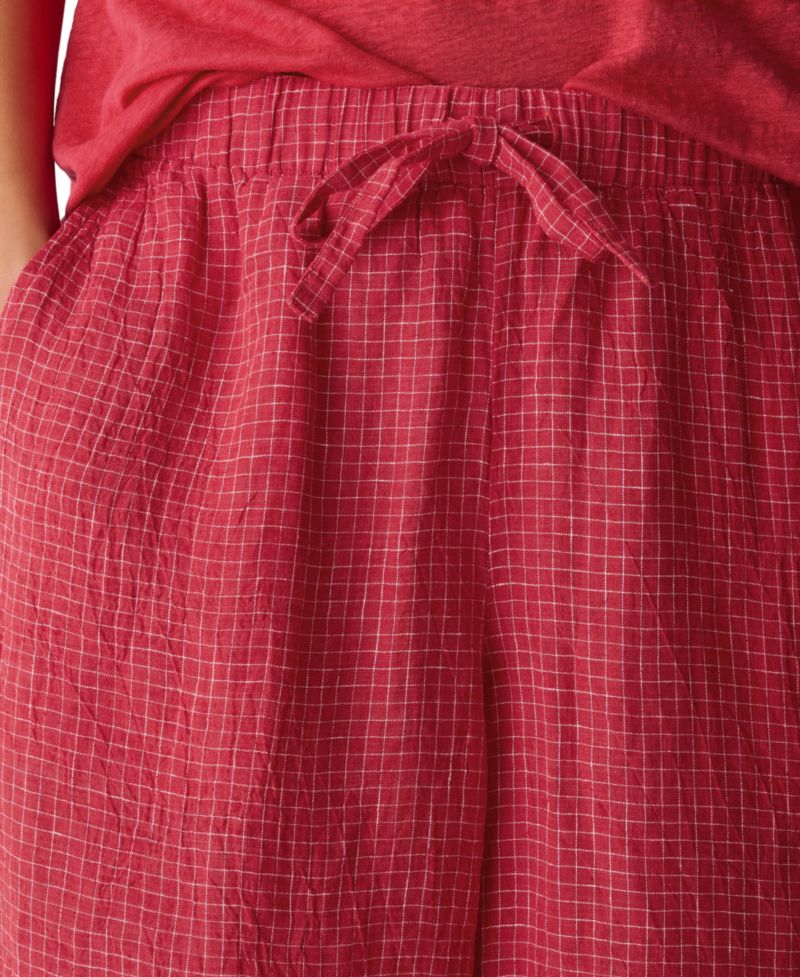 Women's Wide-Leg Ankle-Length Pants