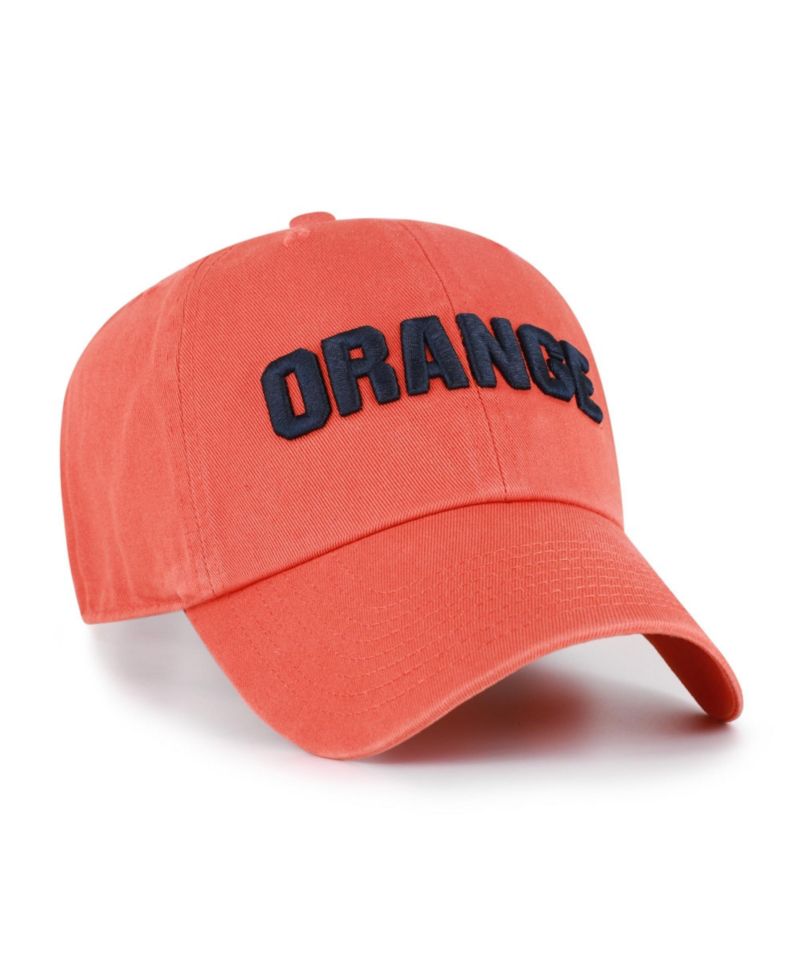 Men's and Women's '47 Syracuse Orange Orange Clean Up Adjustable Hat