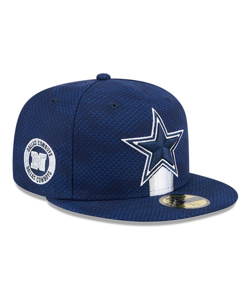 Men's Navy Dallas Cowboys 2024 Sideline 59FIFTY Fitted Hat