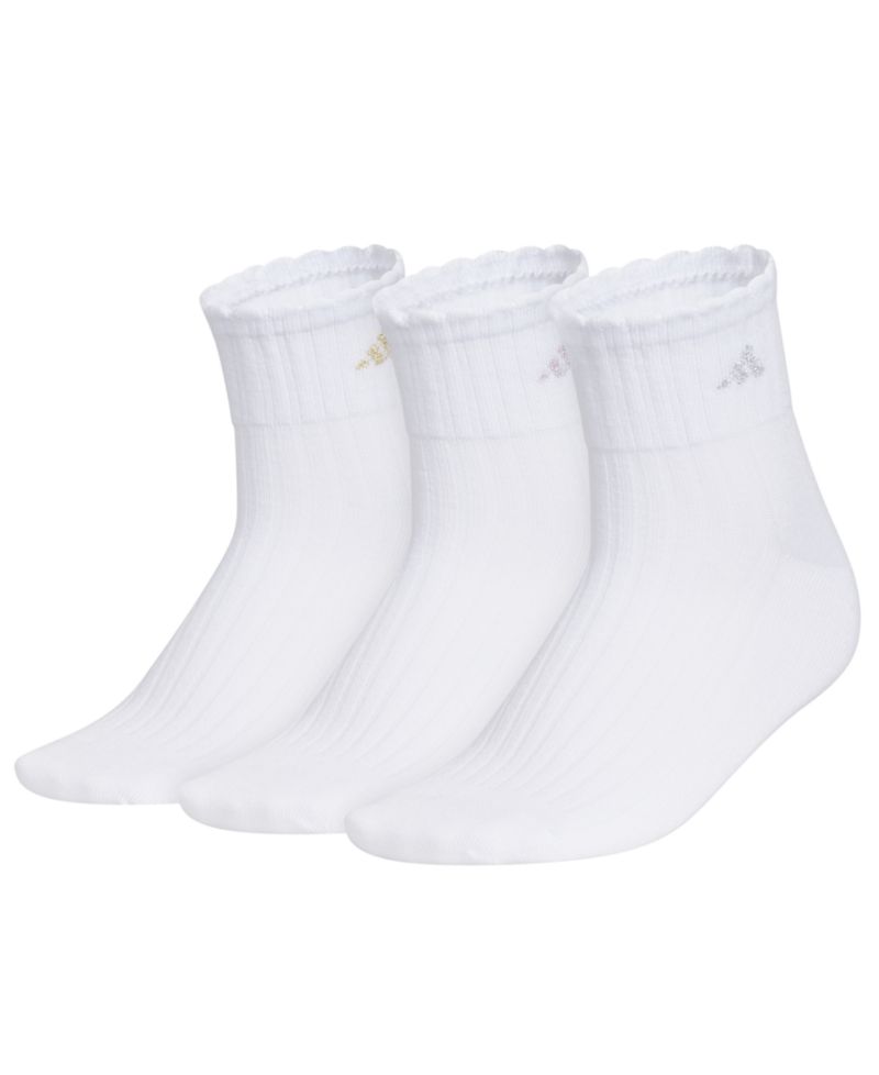 Women's Sport Fashion Quarter Socks, 3-Pack