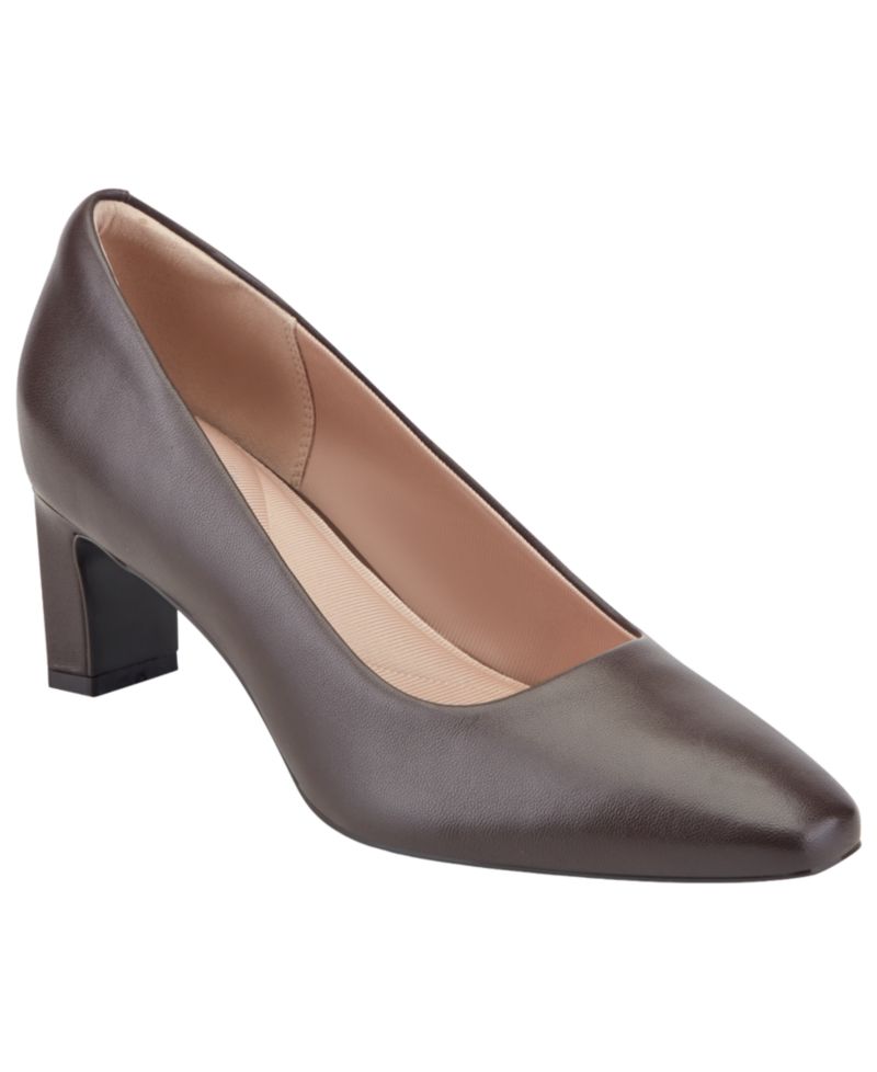 Women's Merida Total Motion Leather Block Heel Pumps