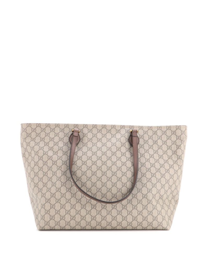 Medium Ophidia Zip Tote GG Coated Canvas