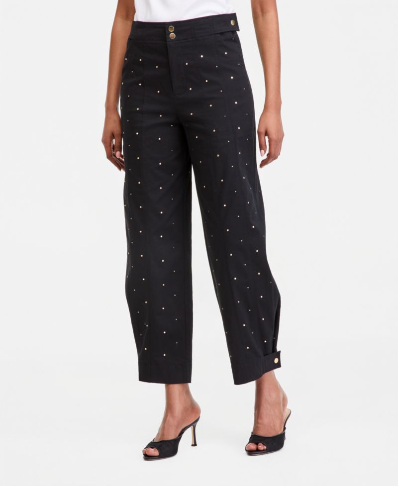 Women's Studded Tapered Pants