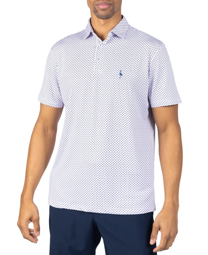 Men's Stars Printed Performance Polo