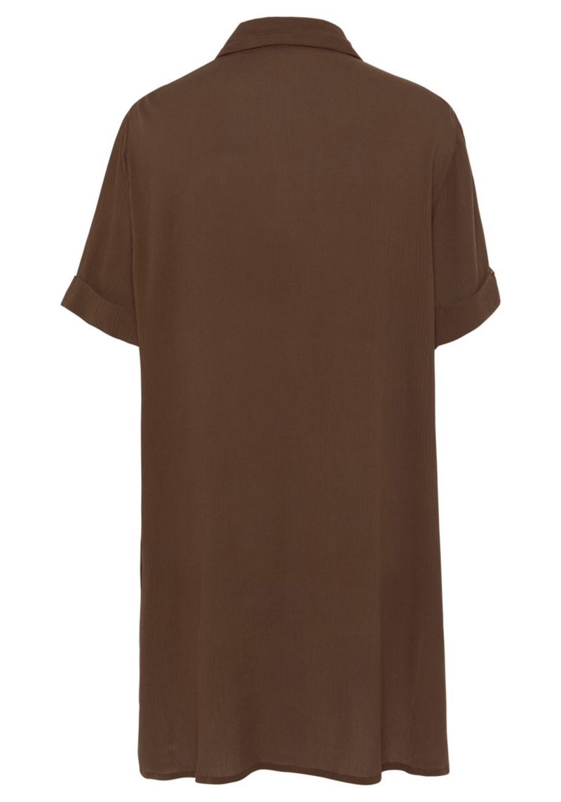 Women's Viscose Multiway Short Sleeve Top Blouse