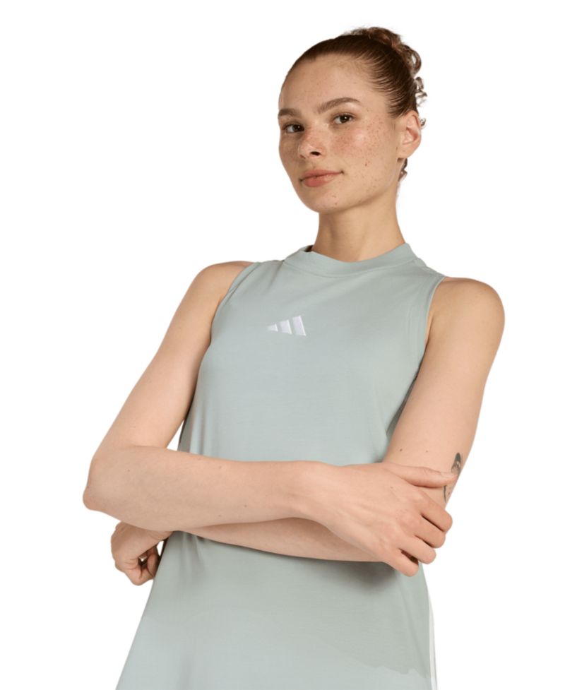 Women's Sleeveless Racerback Maxi Dress