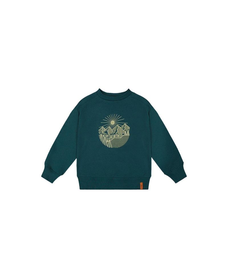 Little and Big Boy (6 - 12) Fleece Sweatshirt Forest