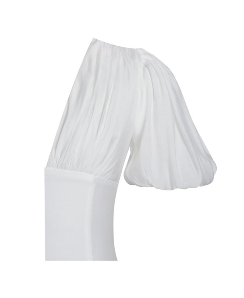 Women's Caitlyn Bubble Sleeve Layered Mini Corset Dress
