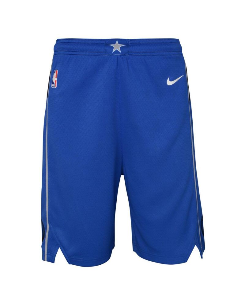 Big Boys Blue Dallas Mavericks Icon Edition Mesh Performance Swingman Shorts