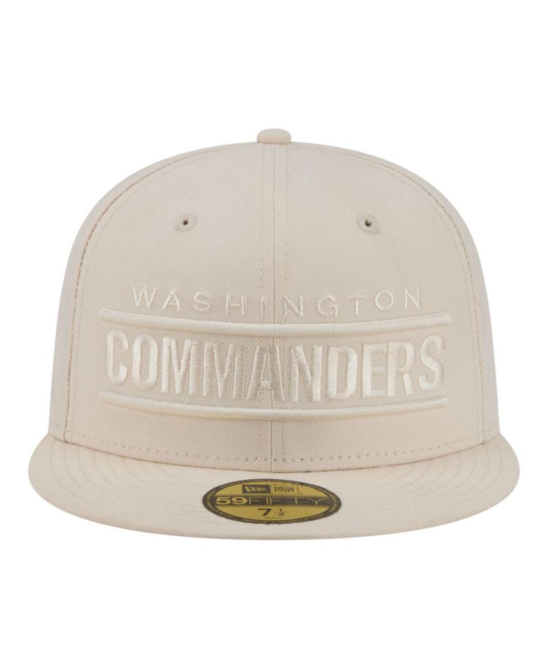 Men's Cream Washington Commanders Color Pack 59FIFTY Fitted Hat
