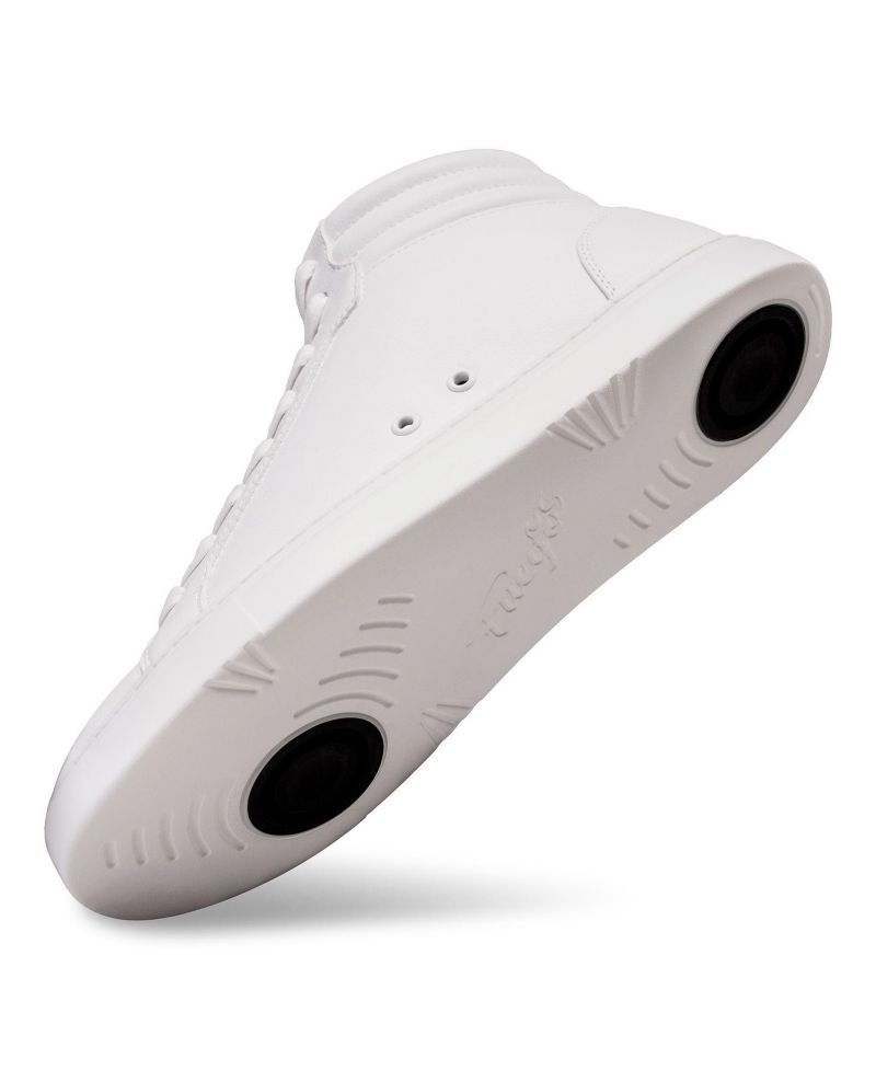 Big Kids' White High-top Sneaker