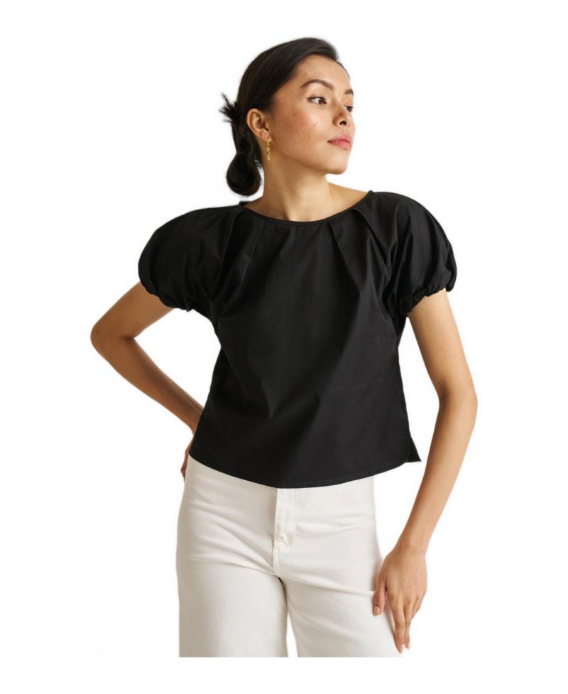 Balloon Sleeve Top