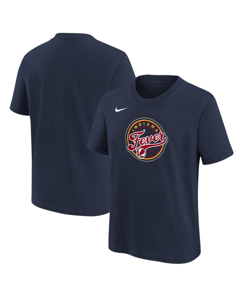 Youth Navy Indiana Fever Essential Logo T-Shirt