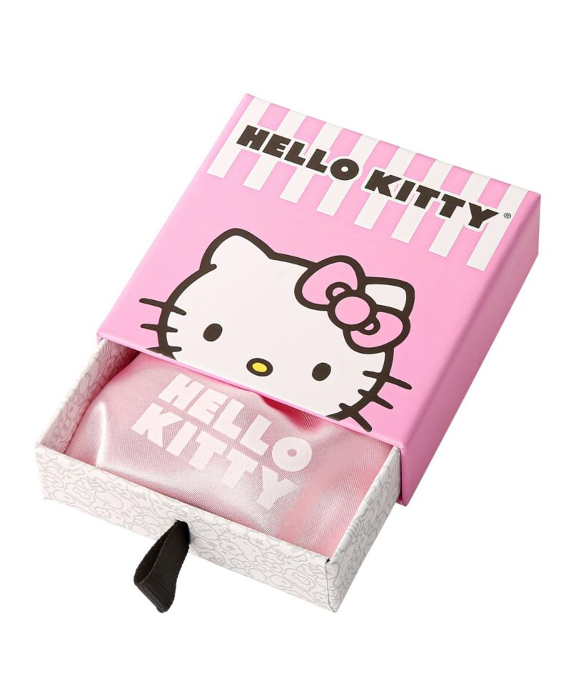 Sanrio Pave Charm Dangle Hoop Earrings