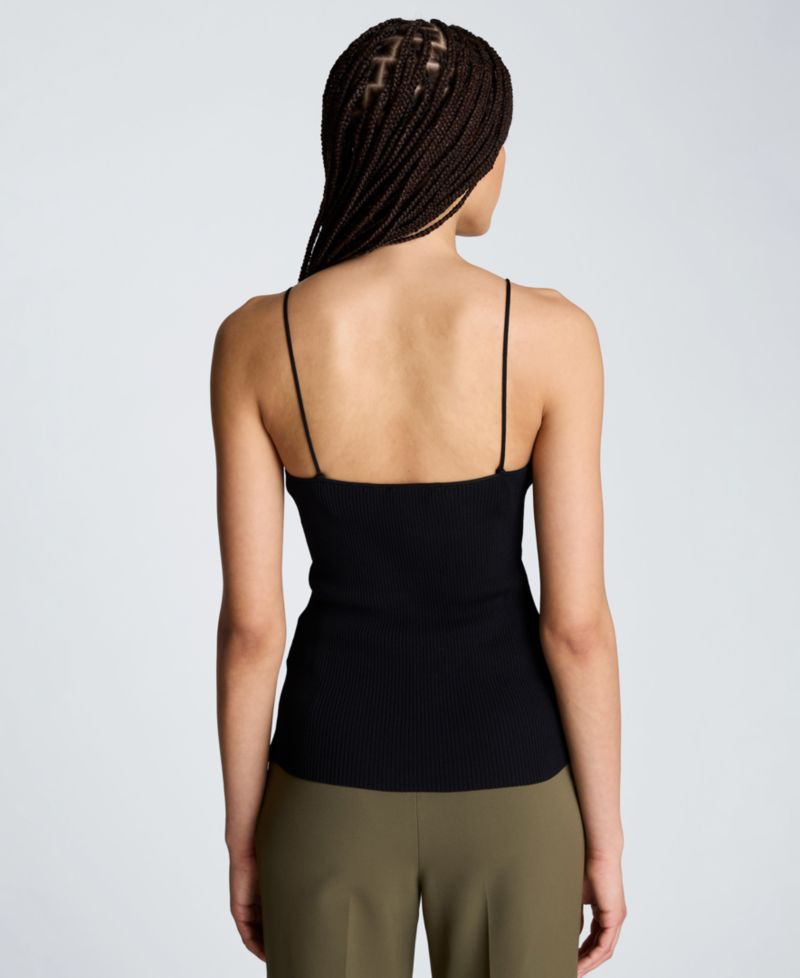 Women's Ribbed Halter Neck Sweater