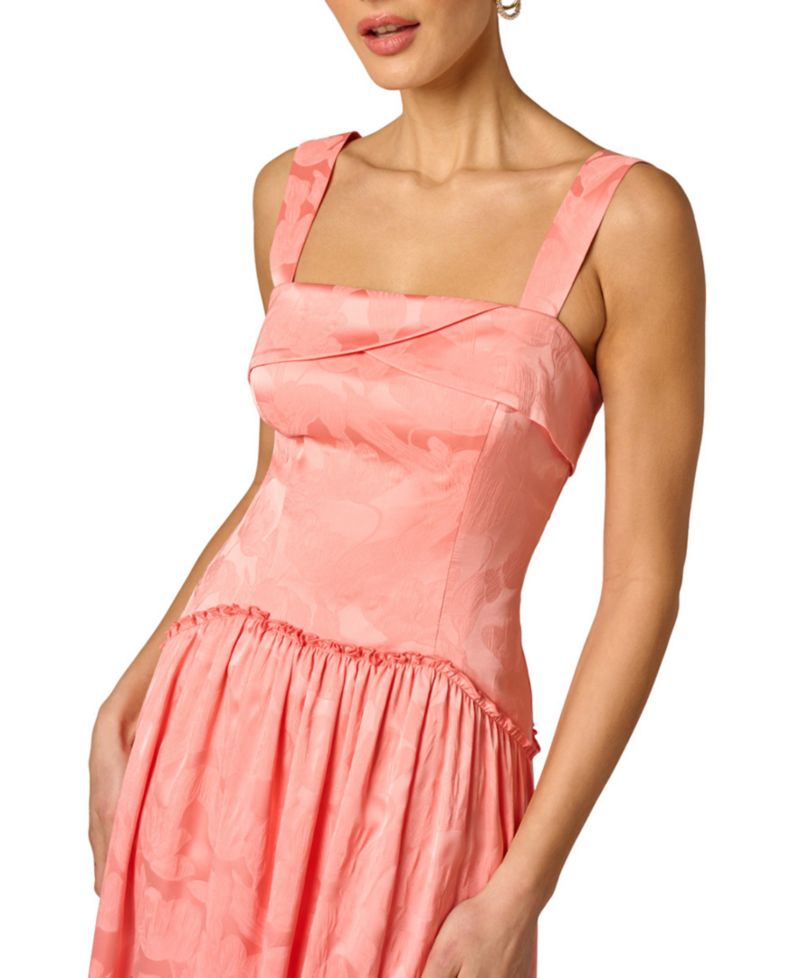 Women's Woven Jacquard Long Dress