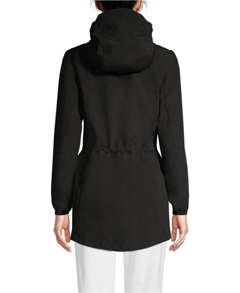 Women's Waterproof Hooded Packable Raincoat