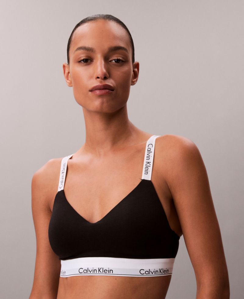 Women's Icon Cotton Lightly Lined Full Coverage Bralette QF8504