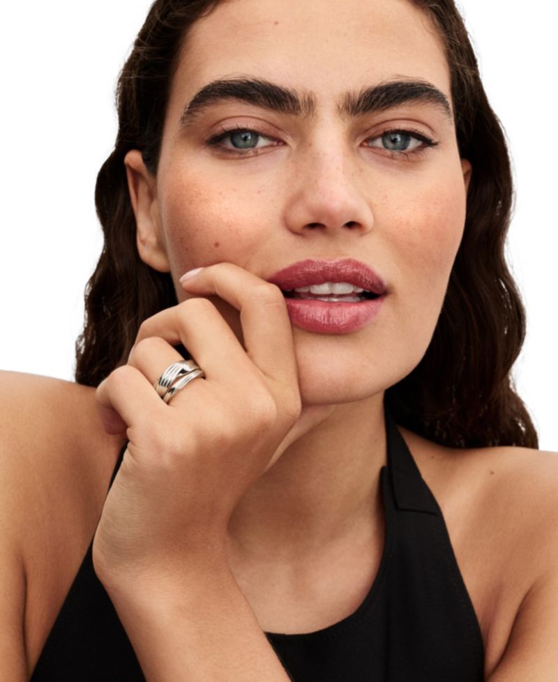 Twisted Double Stackable Ring