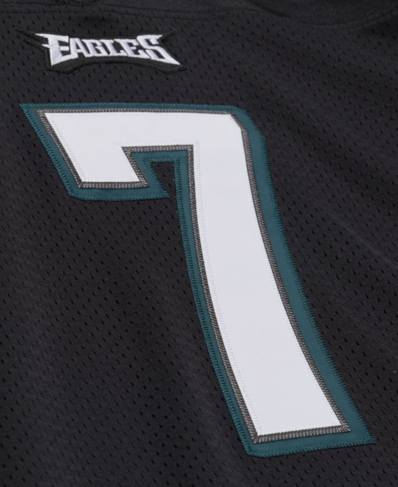 Men's Michael Vick Black Philadelphia Eagles 2012 Authentic Throwback Jersey