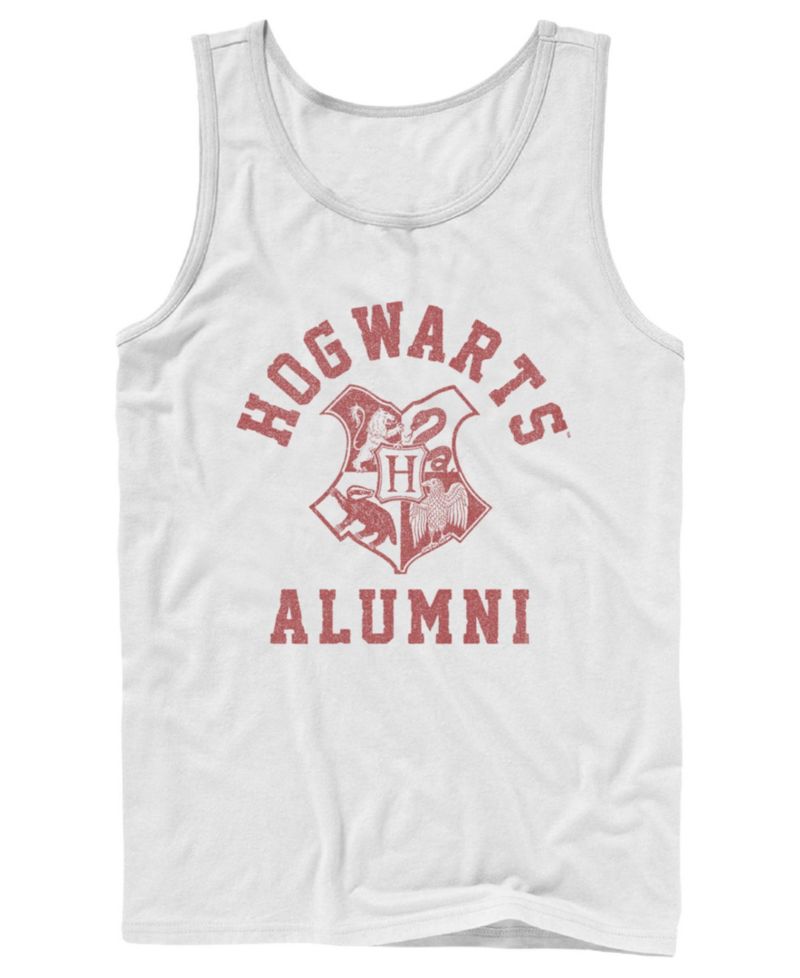 Men's Harry Potter Hogwarts Alumni Crest Graphic Tank Top