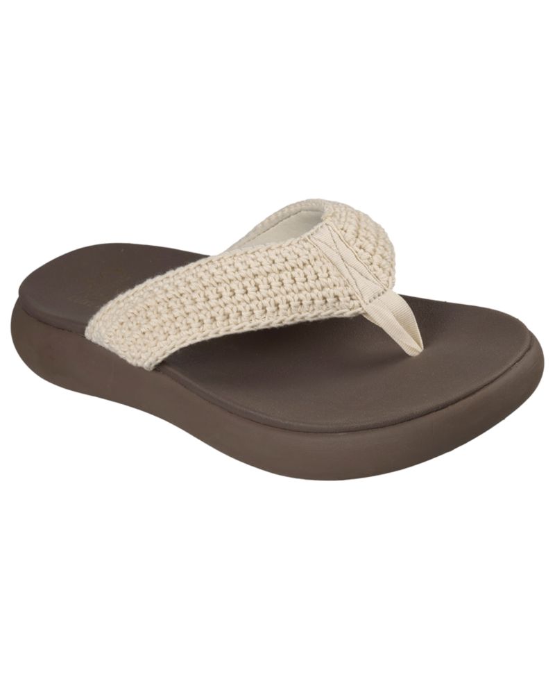 Women's Relaxed Fit: Asana Luxe - Valley Chic 2 Flip-Flop Thong Sandals from Finish Line